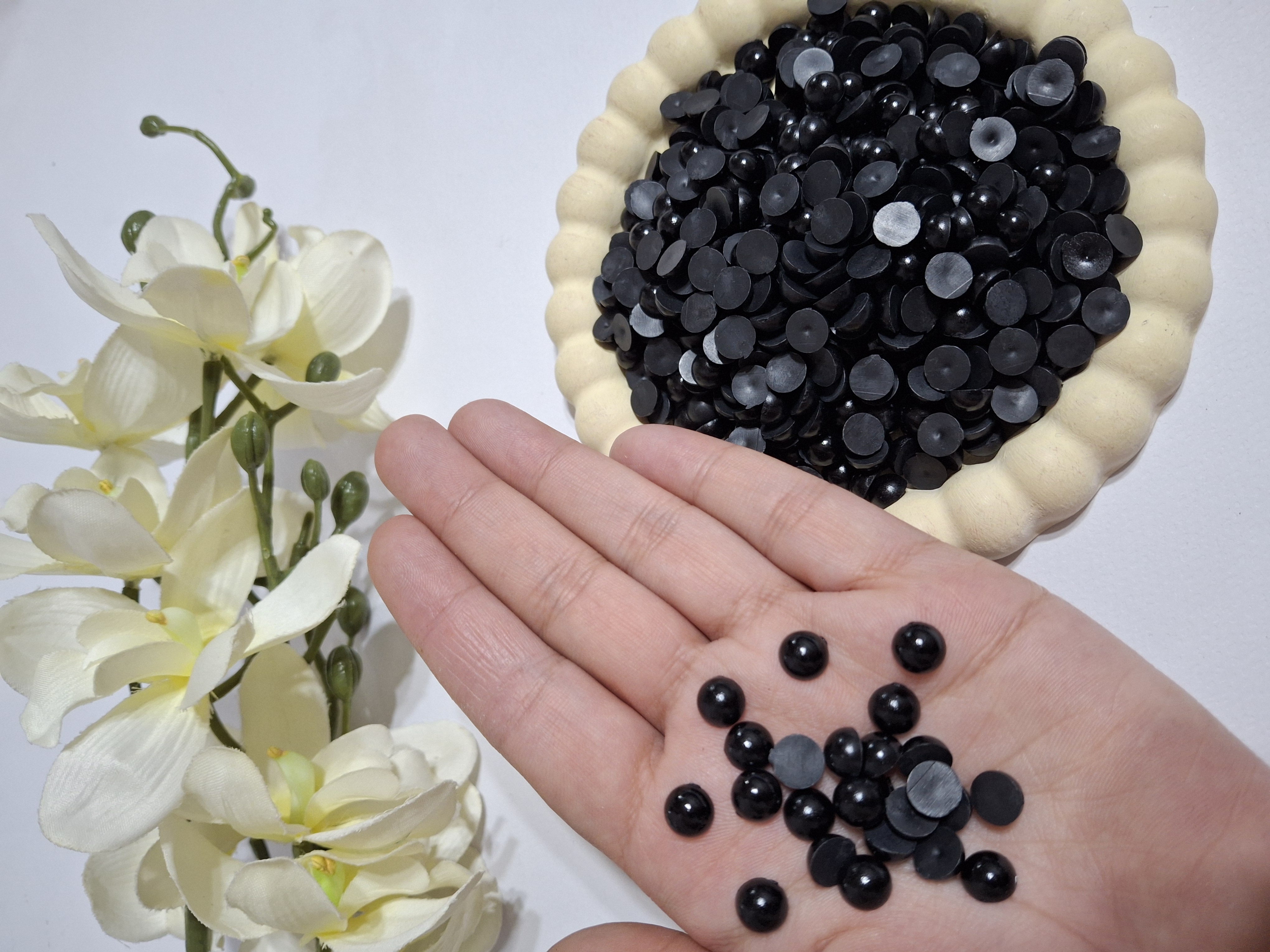 مروارید لپه ای مشکی