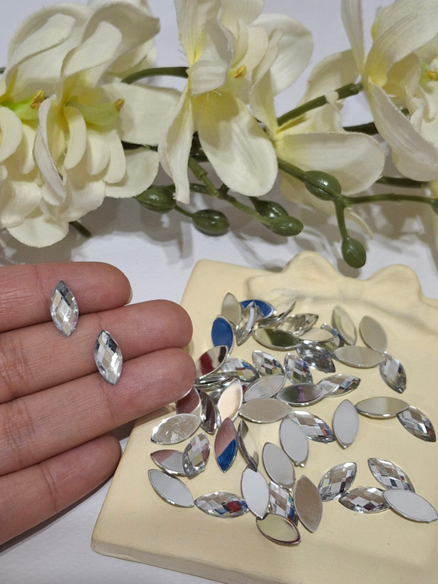 مارکیز پشت صاف 7×15 نقره ای