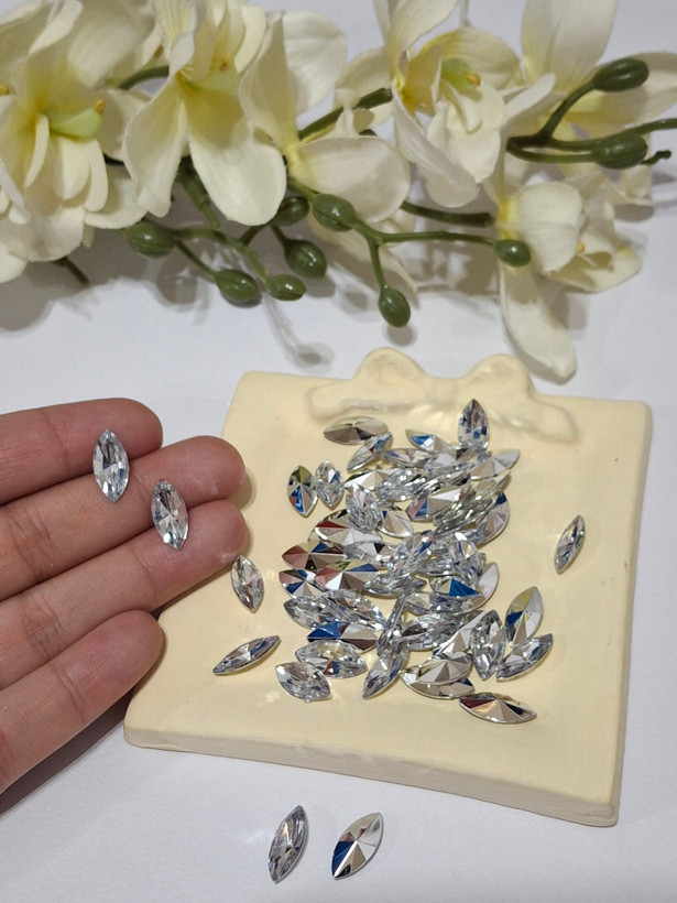 مارکیز 7×15 نقره ای