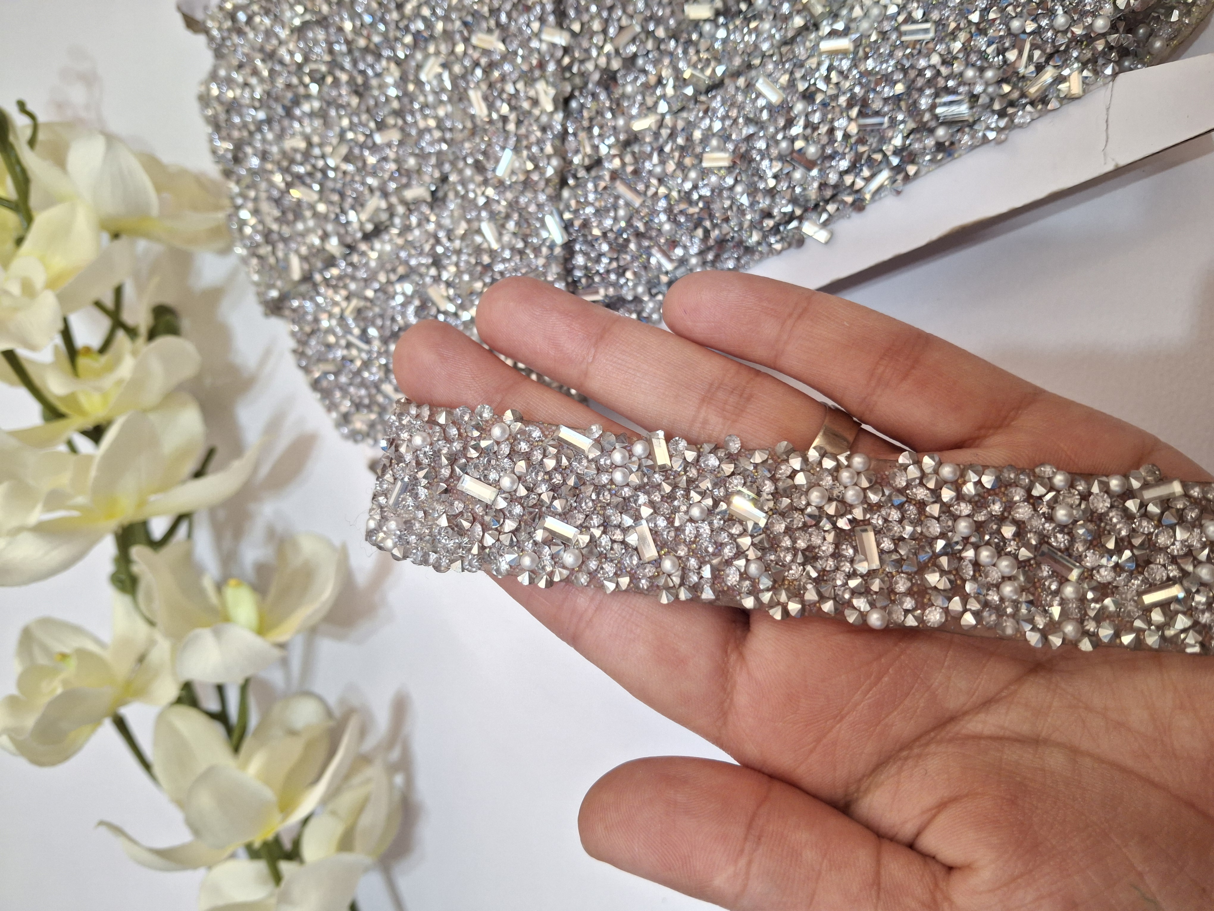 نوار حرارتی سنگ و باگتی نقره ای