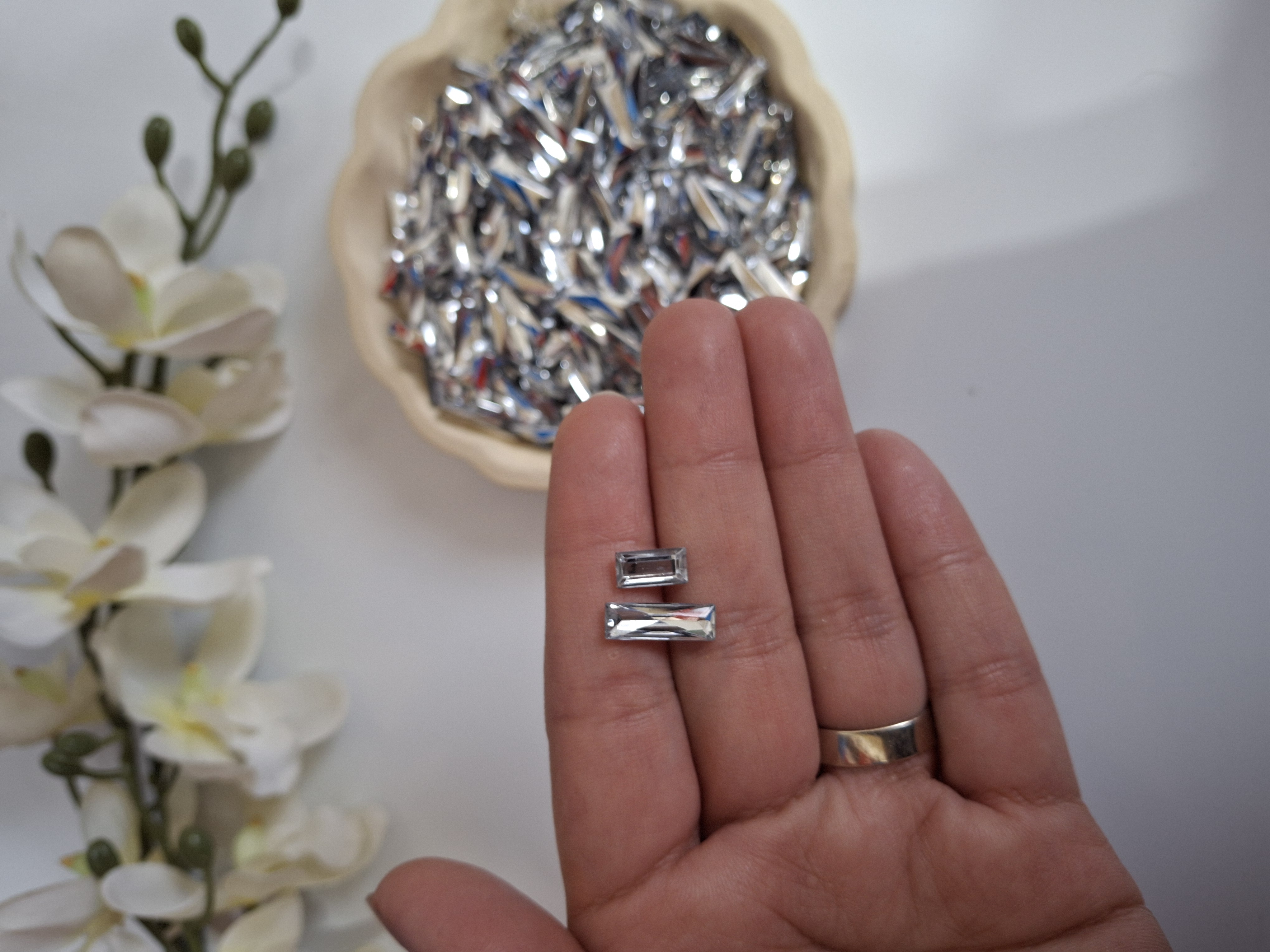 باگتی نقره ای پلاستیکی