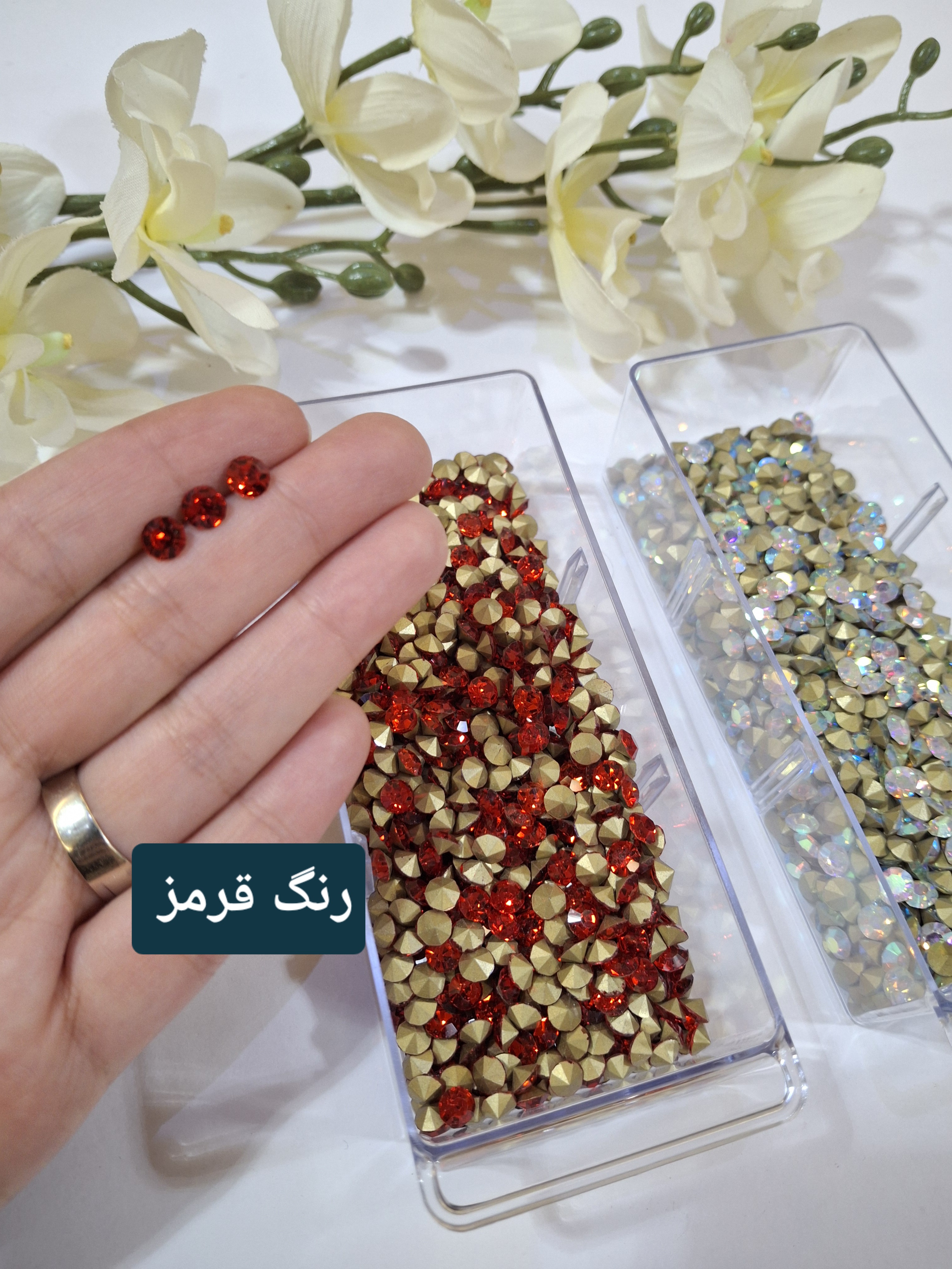 سنگ کله قندی قرمز سایز  28